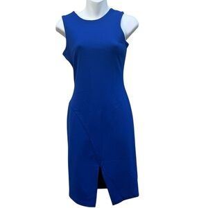 Amanda Uprichard Royal Blue Asymmetrical Dress